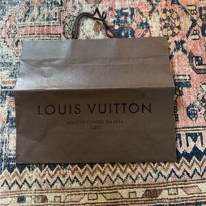 Louis Vuitton Dark Brown shopping Bag